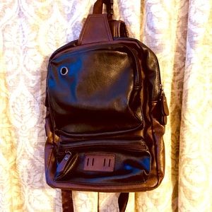 Mens Leather Cross-body Bag